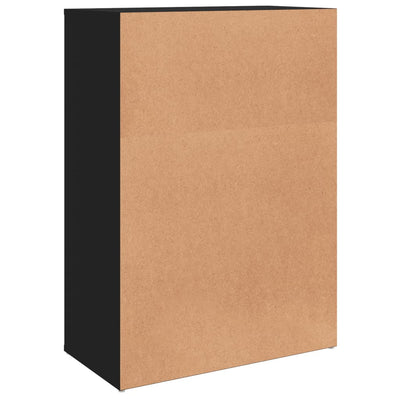 Senkit 2 kpl musta 60x31x84 cm tekninen puu