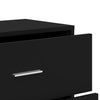 Senkit 2 kpl musta 60x31x84 cm tekninen puu