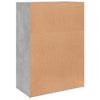 Senkit 2 kpl betoninharmaa 60x31x84 cm tekninen puu