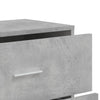 Senkit 2 kpl betoninharmaa 60x31x84 cm tekninen puu