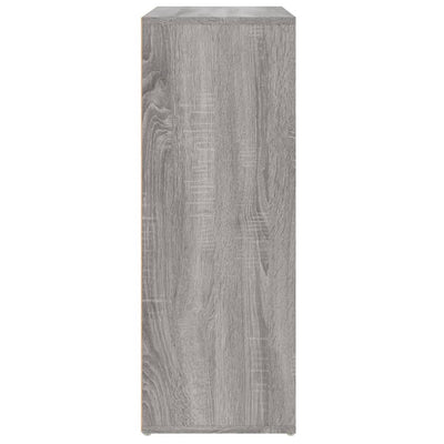 Senkit 2 kpl harmaa Sonoma 60x31x84 cm tekninen puu