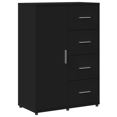 Senkit 2 kpl musta 60x31x84 cm tekninen puu
