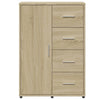 Senkit 2 kpl Sonoma-tammi 60x31x84 cm tekninen puu