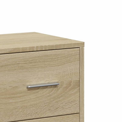 Senkit 2 kpl Sonoma-tammi 60x31x84 cm tekninen puu