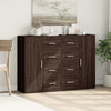 Senkit 2 kpl ruskea tammi 60x31x84 cm tekninen puu