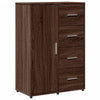 Senkit 2 kpl ruskea tammi 60x31x84 cm tekninen puu