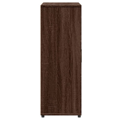 Senkit 2 kpl ruskea tammi 60x31x84 cm tekninen puu