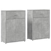 Senkit 2 kpl betoninharmaa 60x30x84 cm tekninen puu
