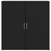 Senkit 2 kpl musta 79x38x80 cm tekninen puu