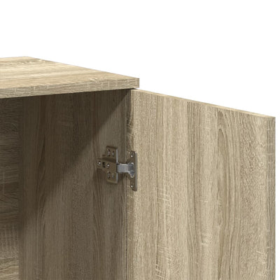 Senkit 2 kpl Sonoma-tammi 79x38x80 cm tekninen puu