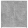 Senkit 2 kpl betoninharmaa 79x38x80 cm tekninen puu
