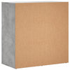 Senkit 2 kpl betoninharmaa 79x38x80 cm tekninen puu