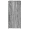 Senkit 2 kpl harmaa Sonoma 79x38x80 cm tekninen puu