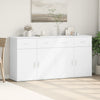Valkoinen senkit Janay 79x38x80cm (2 kpl puinen)