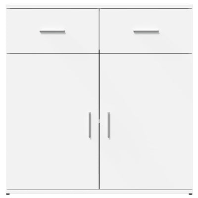 Senkit 2 kpl valkoinen 79x38x80 cm tekninen puu