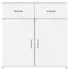 Valkoinen senkit Janay 79x38x80cm (2 kpl puinen)