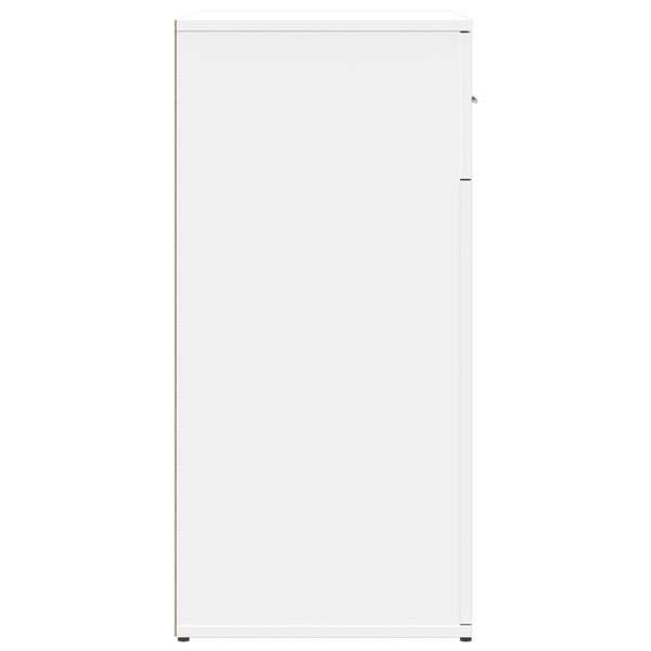 Valkoinen senkit Janay 79x38x80cm (2 kpl puinen)