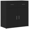Senkit 2 kpl musta 79x38x80 cm tekninen puu