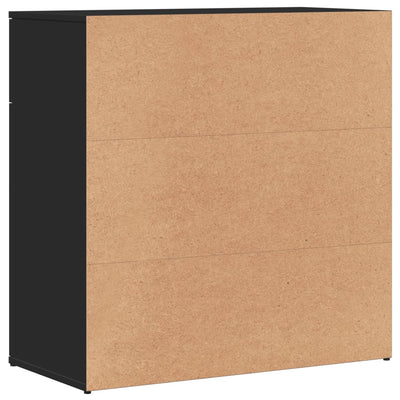 Senkit 2 kpl musta 79x38x80 cm tekninen puu
