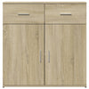 Senkit 2 kpl Sonoma-tammi 79x38x80 cm tekninen puu