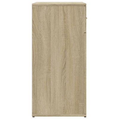 Senkit 2 kpl Sonoma-tammi 79x38x80 cm tekninen puu