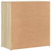 Senkit 2 kpl Sonoma-tammi 79x38x80 cm tekninen puu