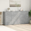 Senkit 2 kpl betoninharmaa 79x38x80 cm tekninen puu