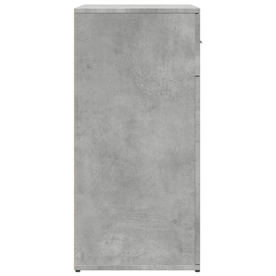 Senkit 2 kpl betoninharmaa 79x38x80 cm tekninen puu