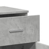 Senkit 2 kpl betoninharmaa 79x38x80 cm tekninen puu