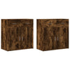 Senkit 2 kpl savutammi 79x38x80 cm tekninen puu