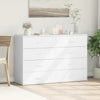 Senkit 2 kpl valkoinen 60x39x80 cm tekninen puu
