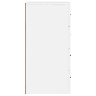 Valkoinen senkit Preparatorul 60x39x80cm (2 kpl puinen)