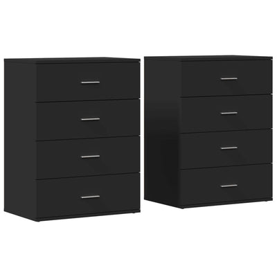 Senkit 2 kpl musta 60x39x80 cm tekninen puu