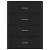 Senkit 2 kpl musta 60x39x80 cm tekninen puu