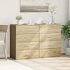 Senkit 2 kpl Sonoma-tammi 60x39x80 cm tekninen puu