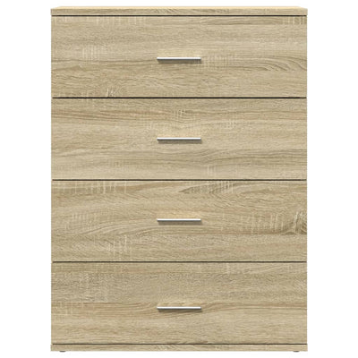 Senkit 2 kpl Sonoma-tammi 60x39x80 cm tekninen puu