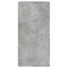 Senkit 2 kpl betoninharmaa 60x39x80 cm tekninen puu