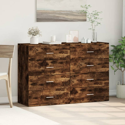 Senkit 2 kpl savutammi 60x39x80 cm tekninen puu