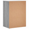 Senkit 2 kpl harmaa Sonoma 60x39x80 cm tekninen puu
