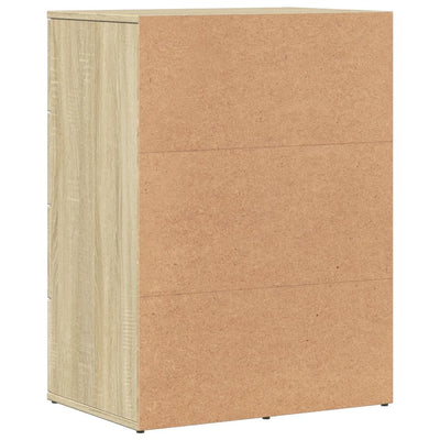 Senkit 2 kpl Sonoma-tammi 59x39x80 cm tekninen puu