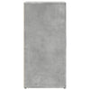 Senkit 2 kpl betoninharmaa 59x39x80 cm tekninen puu