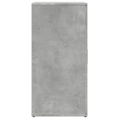 Senkit 2 kpl betoninharmaa 59x39x80 cm tekninen puu