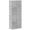 Arkistokaappi betoninharmaa 60x32x153 cm tekninen puu