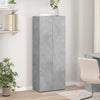 Arkistokaappi betoninharmaa 60x32x153 cm tekninen puu