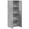 Arkistokaappi betoninharmaa 60x32x153 cm tekninen puu