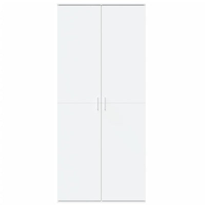 Valkoinen kaappi Balaz 80x35x180cm (puinen)