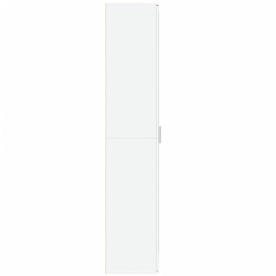 Valkoinen kaappi Balaz 80x35x180cm (puinen)