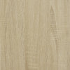 Kenkäkaappi Sonoma-tammi 80x39x178 cm lastulevy
