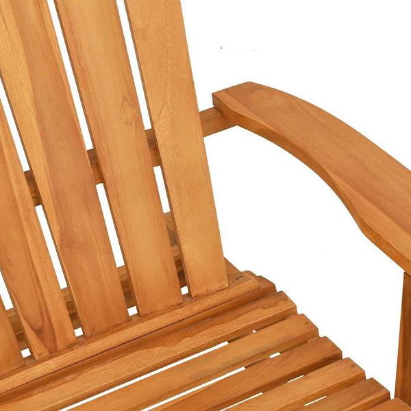 Puutarhan Adirondack keinutuoli täysi tiikki
