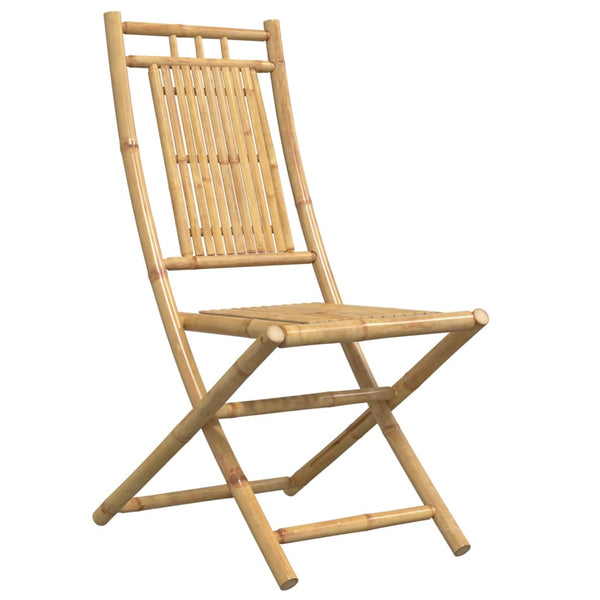 Taitettavat puutarhatuolit Budomir 46x66x99cm (8 kpl bambu)
